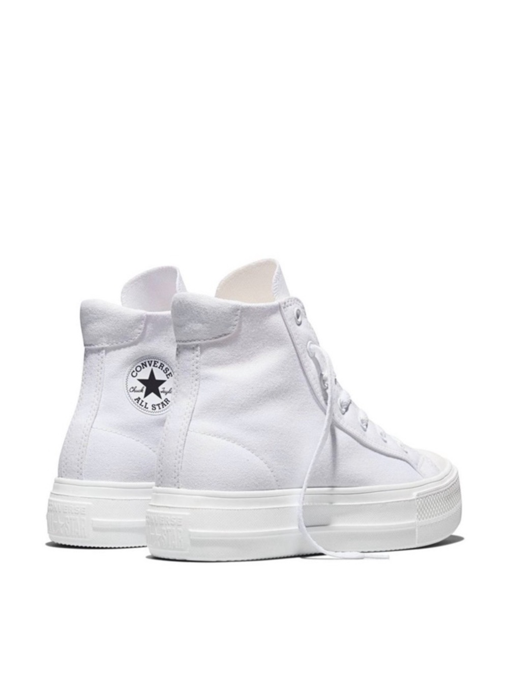 Converse Chuck Taylor All Star High Top Sneakers - White NIB NEW - Picture 3 of 6
